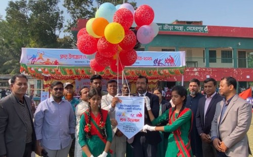 মেহেরপুরে ভলিবল ও কাবাডি প্রতিযোগিতার উদ্বোধন