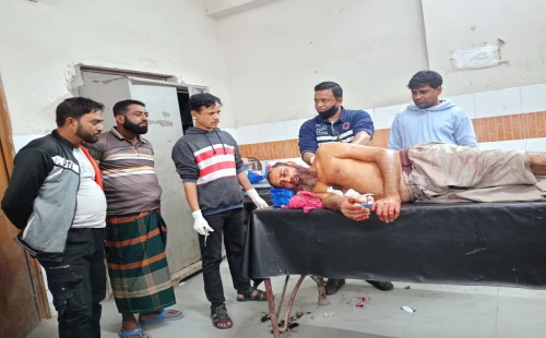 জীবননগরে জমি নিয়ে বিরোধে বৃদ্ধকে কুপিয়ে জখম