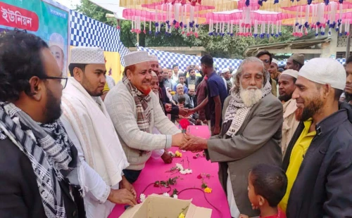 বেগমপুর ও তিতুদহ ইউনিয়নে অনুষ্ঠানে রুহুল আমিন