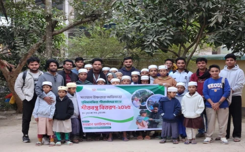 চুয়াডাঙ্গায় এতিমদের পাশে দাঁড়ালো সংযোগ ভলেন্টিয়ার্স