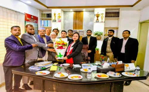 আলমডাঙ্গায় ইউএনও’র সাথে মানবাধিকার কর্মীদের সাক্ষাৎ