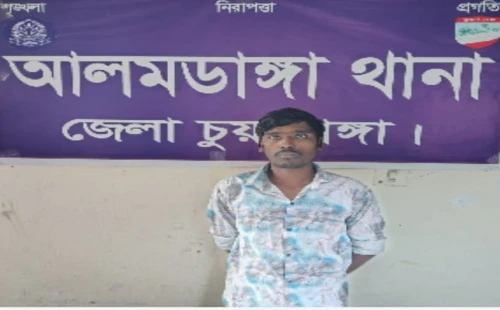 আলমডাঙ্গায় ২০০ গ্রাম গাঁজাসহ একজন আটক