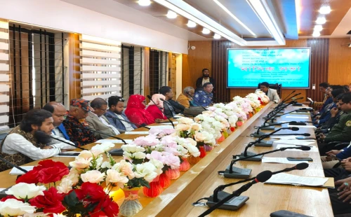জীবননগর আইনশৃঙ্খলা কমিটির মাসিক সভা