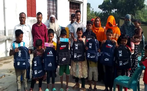 কার্পাসডাঙ্গায় জামায়াতের যুব বিভাগের উদ্যোগে শিক্ষা উপকরণ বিতরণ