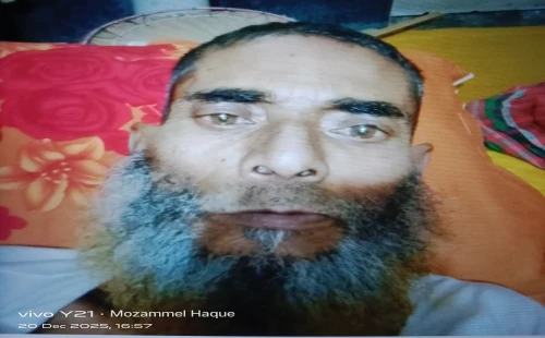 সাংবাদিক মোজাম্মেল শিশিরের চাচার ইন্তেকাল