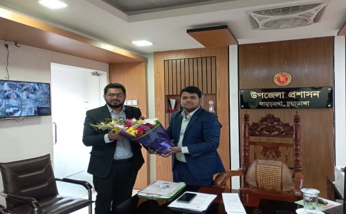 দামুড়হুদা নবাগত এসিল্যান্ড শাহিন আলমের যোগদান