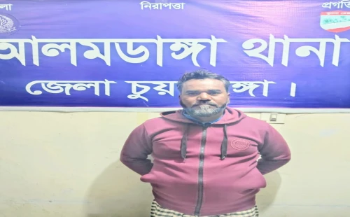 নাগদাহ ইউনিয়ন স্বেচ্ছাসেবক লীগ নেতা রাসেল গ্রেপ্তার