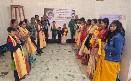 বেগম জিয়ার প্রয়াণে হিন্দু সম্প্রদায়ের প্রার্থনা