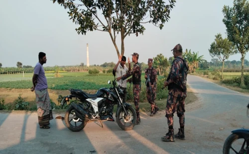 চুয়াডাঙ্গা সীমান্তে বিজিবির তৎপরতা জোরদার