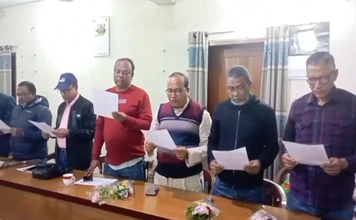 চুয়াডাঙ্গা প্রেসক্লাব ও সাংবাদিক সমিতির নতুন কমিটির শপথ গ্রহণ ও অভিষেক