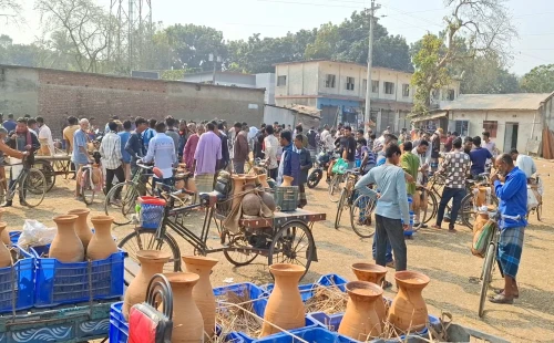 দেশের গন্ডি পেরিয়ে গুড় যাচ্ছে ইউরোপ-আমেরিকায়