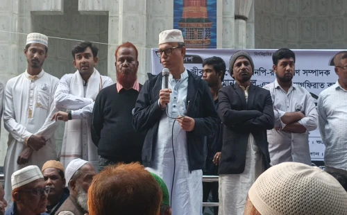 জীবননগরে প্রয়াত বিএনপি নেতা ডাবলুর দোয়া মাহফিলে বাবু খান