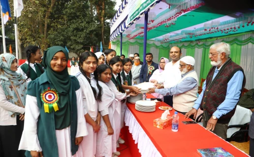 ঝিনুক মাধ্যমিক বালিকা বিদ্যালয়ে বার্ষিক ক্রীড়া ও সাংস্কৃতিক প্রতিযোগিতা