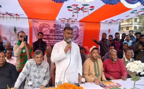 ভাংবাড়িয়া, চিৎলা ও গাংনী ইউনিয়নে শরীফুজ্জামানের গণসংযোগ ও পথসভা