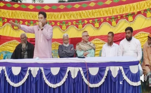 সরিষাডাঙ্গায় কৃষকদের সঙ্গে সিআইপি সাহিদুজ্জামান টরিকের মতবিনিময়