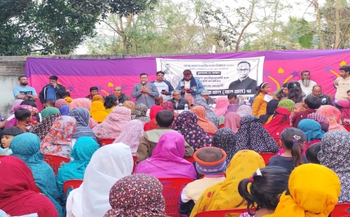 জীবননগরের বাঁকায় বিএনপির মহিলা সমাবেশ