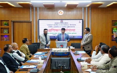 চুয়াডাঙ্গায় পোলিং এজেন্টের মাস্টার ট্রেইনারদের প্রশিক্ষণ