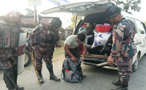 চুয়াডাঙ্গা ও মেহেরপুরে ত্রয়োদশ জাতীয় সংসদ নির্বাচনে ১৯.৮ প্লাটুন বিজিবি মোতায়েন