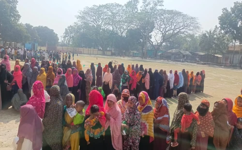 চুয়াডাঙ্গার দুটি আসনে উৎসবের আমেজে ভোট গ্রহণ সম্পন্ন