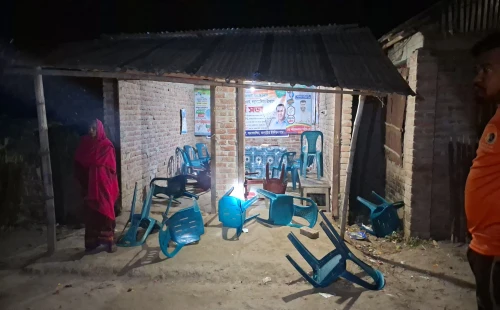 বড়বোয়ালিয়ায় জামায়াতের আনন্দ মিছিল ঘিরে ভাঙচুর