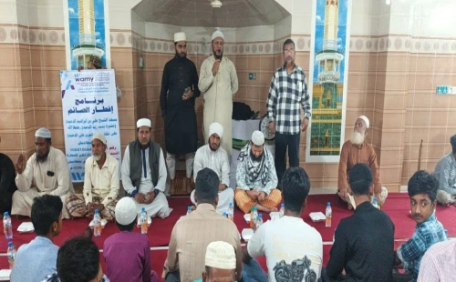 আন্দুলবাড়ীয়ায় ওয়ামির দ্বিতীয় দিনের ইফতার কর্মসূচি