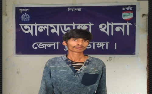 আলমডাঙ্গায় চোরাই মোটরসহ একজন গ্রেপ্তার