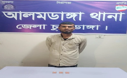 আলমডাঙ্গায় ট্যাপেন্টাডল ট্যাবলেটসহ যুবক আটক