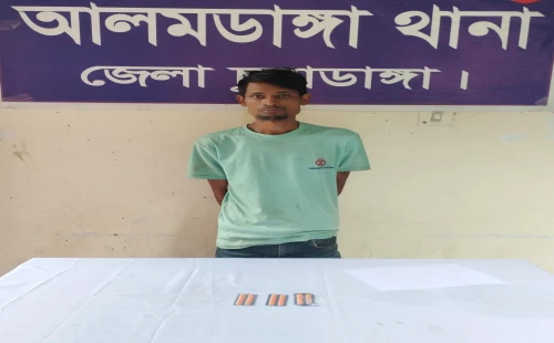 আলমডাঙ্গায় ২৮ পিস ইয়াবাসহ যুবক গ্রেপ্তার