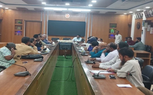 চুয়াডাঙ্গায় ম্যারাথন দৌঁড় প্রতিযোগিতা সংক্রান্ত উপ-কমিটির সভায় ডিসি