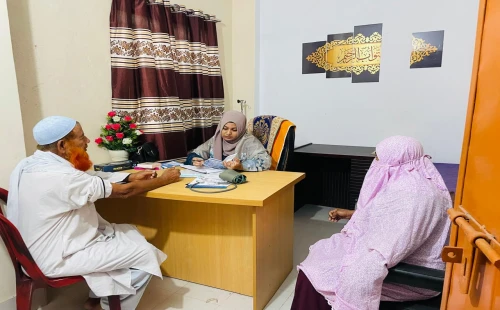 আলমডাঙ্গা ডায়াবেটিক সমিতির ফ্রি মেডিকেল ক্যাম্প
