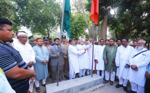 দামুড়হুদায় স্বাধীনতা দিবসে প্রেসিডেন্ট জিয়াউর রহমানের নাম না বলায় উত্তেজনা, বিএনপির ক্ষোভ