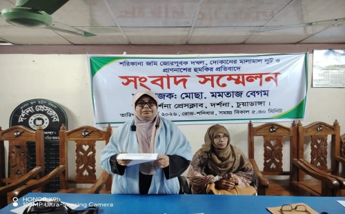 দর্শনায় বোনের জমি জোরপূর্বক দখলের অভিযোগ