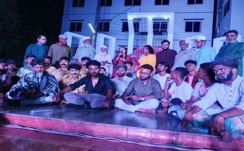 আলমডাঙ্গায় মুক্তিযুদ্ধে বৃহত্তম কুষ্টিয়া নাটক মঞ্চস্থ