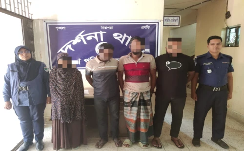 দর্শনায় নারীসহ ৪ ওয়ারেন্টভুক্ত আসামি গ্রেপ্তার