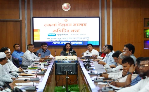 চুয়াডাঙ্গায় গ্রাম আদালতকে কার্যকর করতে সমন্বয় সভা