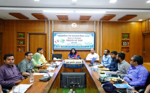 চুয়াডাঙ্গায় আন্তর্জাতিক শব্দ সচেতনতা দিবসের আলোচনায় ডিসি লুৎফুন নাহার