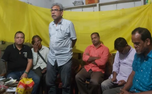 আলমডাঙ্গায় বিশ্বকবির ১৬৫তম জন্মবার্ষিকী উদযাপন