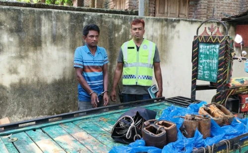 গাংনীতে ট্রান্সফরমার চোর আটক, মালামাল উদ্ধার