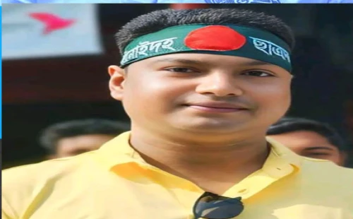 আশানুরুপ পদ না পাওয়ায় ঝিনাইদহ জেলা ছাত্রদল নেতার পদত্যাগ