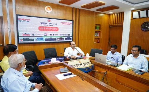 চুয়াডাঙ্গায় ভূমিসেবা মেলা উদ্যাপন উপলক্ষে প্রেস কনফারেন্স