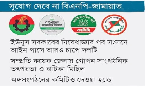 সংগঠিত হওয়ার চেষ্টায় আওয়ামী লীগ