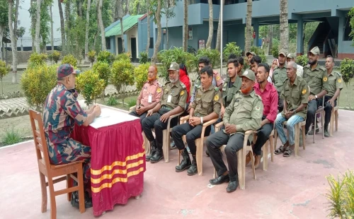 ঈদ সামনে রেখে সীমান্তে চুয়াডাঙ্গা-৬ বিজিবির বিশেষ নজরদারি