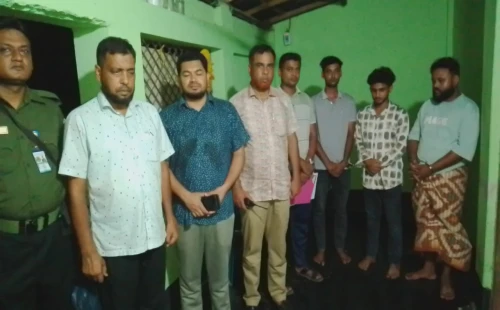 গাঁজাসহ আটক তিনজনের জেল-জরিমানা