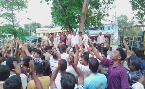 দামুড়হুদা উপজেলা বিএনপির উদ্যোগে মিছিল ও সমাবেশ