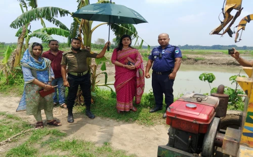 আলমডাঙ্গায় অবৈধ মাটি কাটার দায়ে ৫০ হাজার টাকা জরিমানা