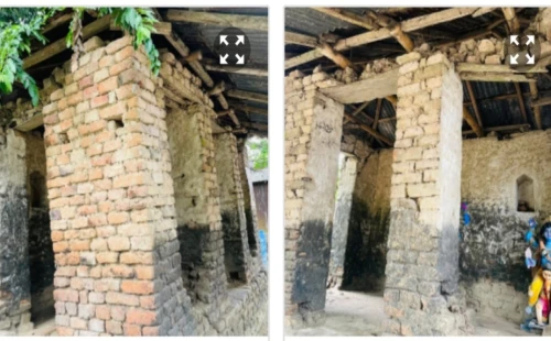 ৫০ বছরেও সংস্কার হয়নি বেলগাছী পালবাড়ির হরি মন্দির