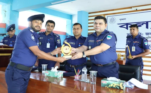 চুয়াডাঙ্গা জেলার শ্রেষ্ঠ এসআই নির্বাচিত শরিফুল ইসলাম