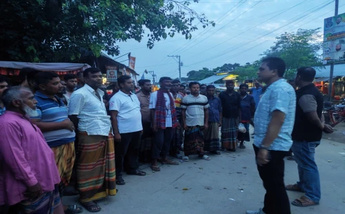 দর্শনার তিতুদহে মাদক বিরোধী পথসভা