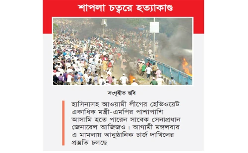 হাসিনাসহ ৪১ জনের বিরুদ্ধে খসড়া প্রতিবেদন কাল