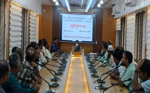 জীবননগরে প্রাইম মিনিস্টার ও ডিসি গোল্ডকাপ ফুটবল টুর্নামেন্ট ও ‘নজরুল বর্ষ’ উদ্যাপন উপলক্ষে প্রস্তুতি সভা